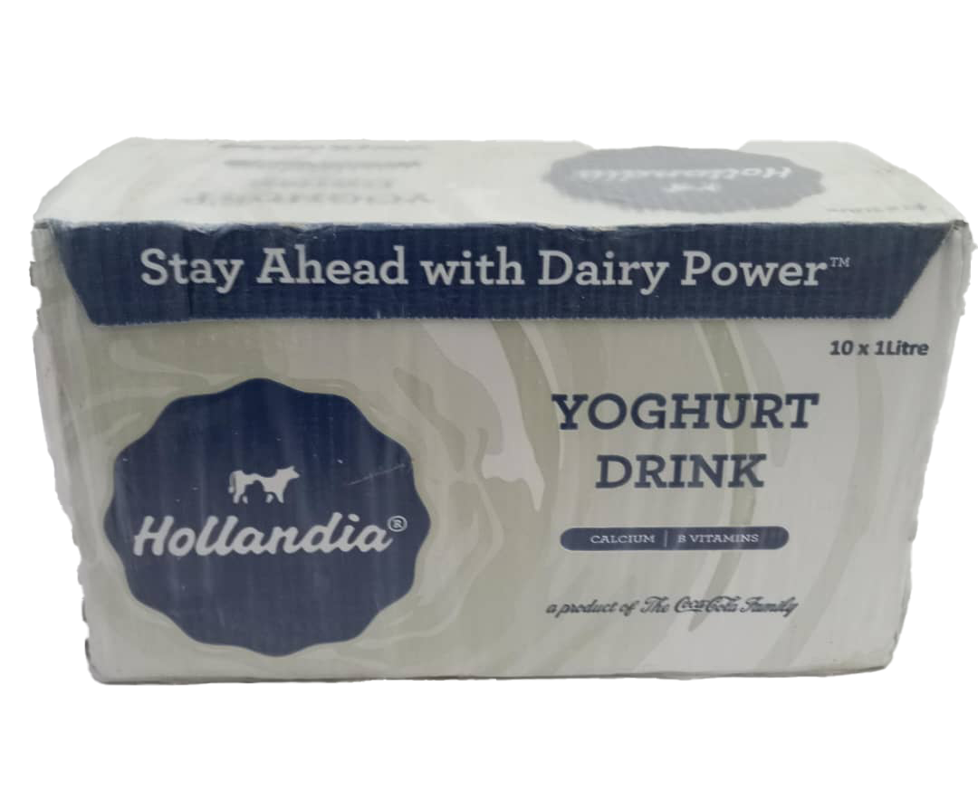Hollandia Yoghurt Drink Sweetened, 1L, Pack of 10 | BCL27a