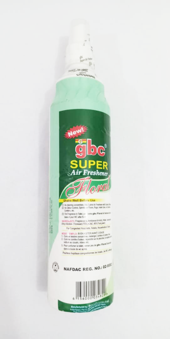 New Gbc Super Air Freshener Floral Green, 500ml | EVG58c