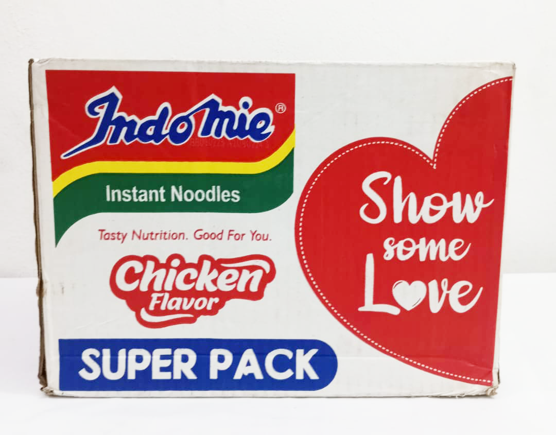 Indomie Instant Noodles Chicken Flavour Super Pack, 120gx40 (Carton)  | KMS7a