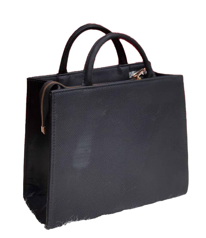 Luxury Ebony Statement Authentic Handbag | RDNG9b