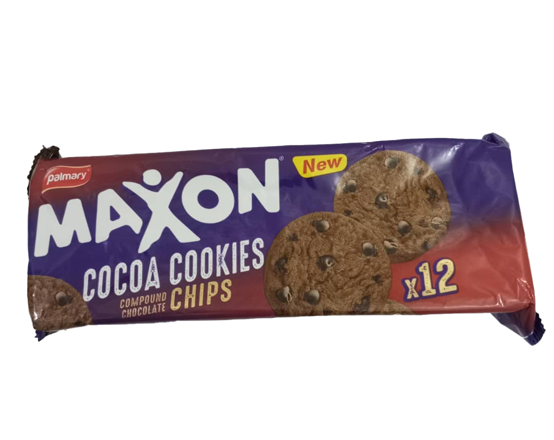 Palmary Maxon Cocoa Cookies Compound Chocolate Chips, 200g | GMP15b
