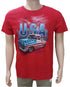 USA Polo Red T-Shirt (UniSex) | GWDL10