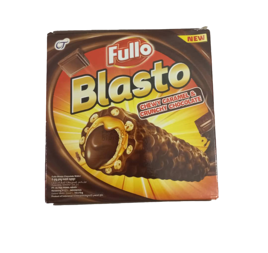 Fullo Blasto Chewy Caramel & Crunchy Chocolate, 15g |GMP38a