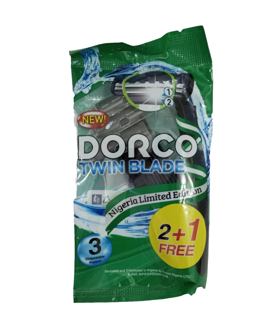 New Dorco Twin Blade 3in1, Green | EVG54b