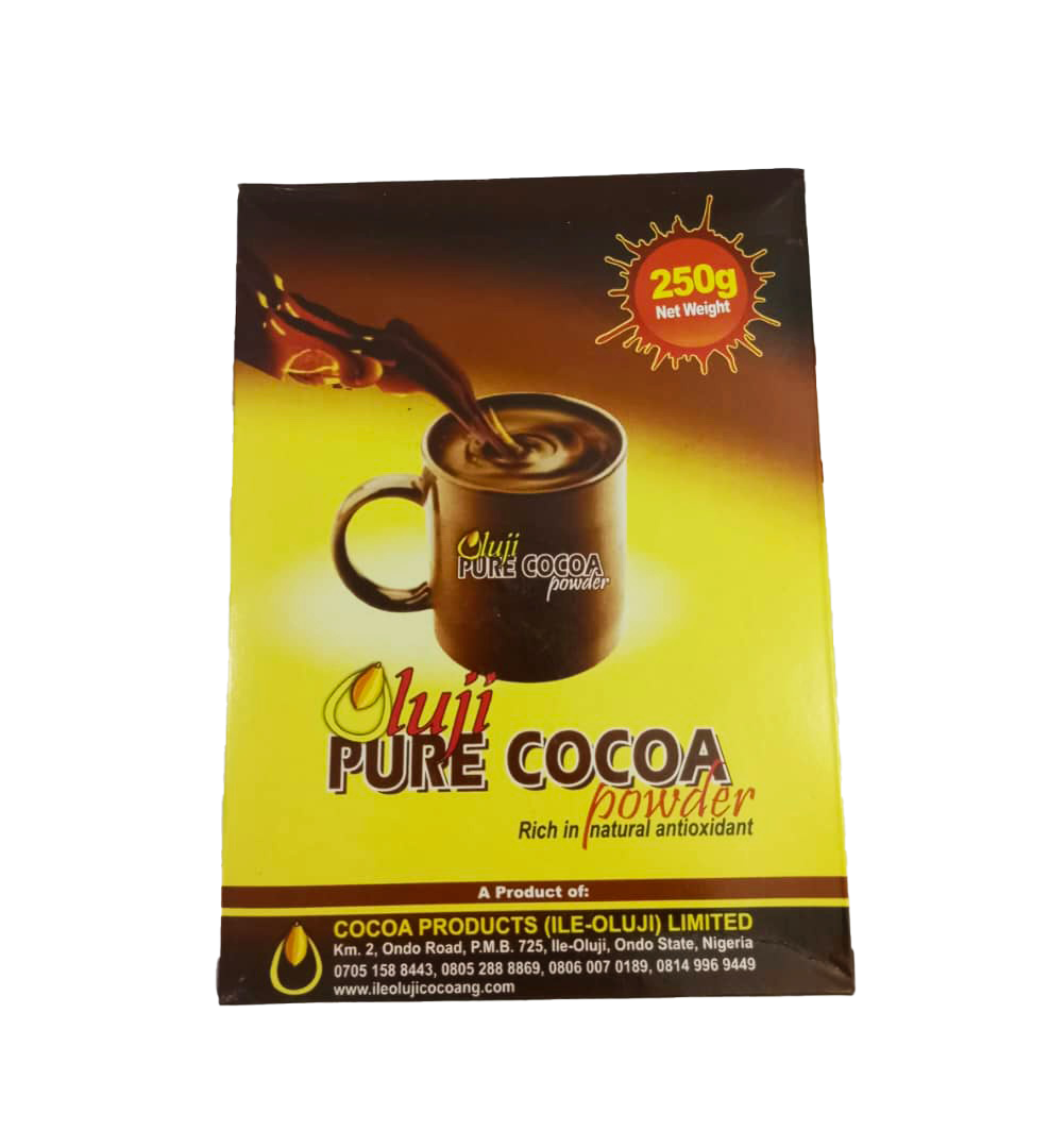 Oluji Pure Cocoa Powder, 250g | CWT4a