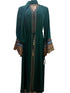 Beautiful Turkey Abaya Gown (Dress) XXL, Green | MBE2a