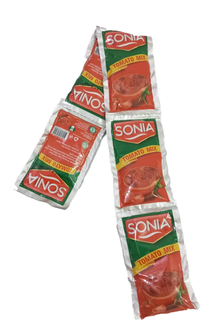 Sonia Tomato Mix Satchet 5 Pieces Per Roll 300g, Red | GNV15a