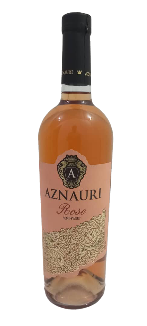 A Aznauri Rose Semi-Sweet,750ML, 11% Alc. | CPR5a