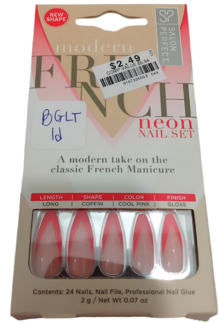 French Nail Set (includes 24 Nails) | BGLT1d