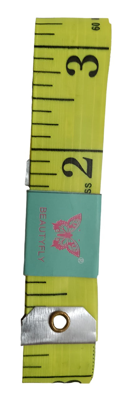 Beautyfly Measuring Tape, Yellow | OVY1f