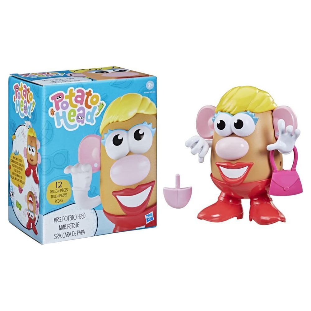 Mr. Potato Head: Mrs. Potato Head Preschool Kids Toy Action Figure for Boys and Girls Ages 2 3 4 5 6 7 and Up (6”) | MTTS120