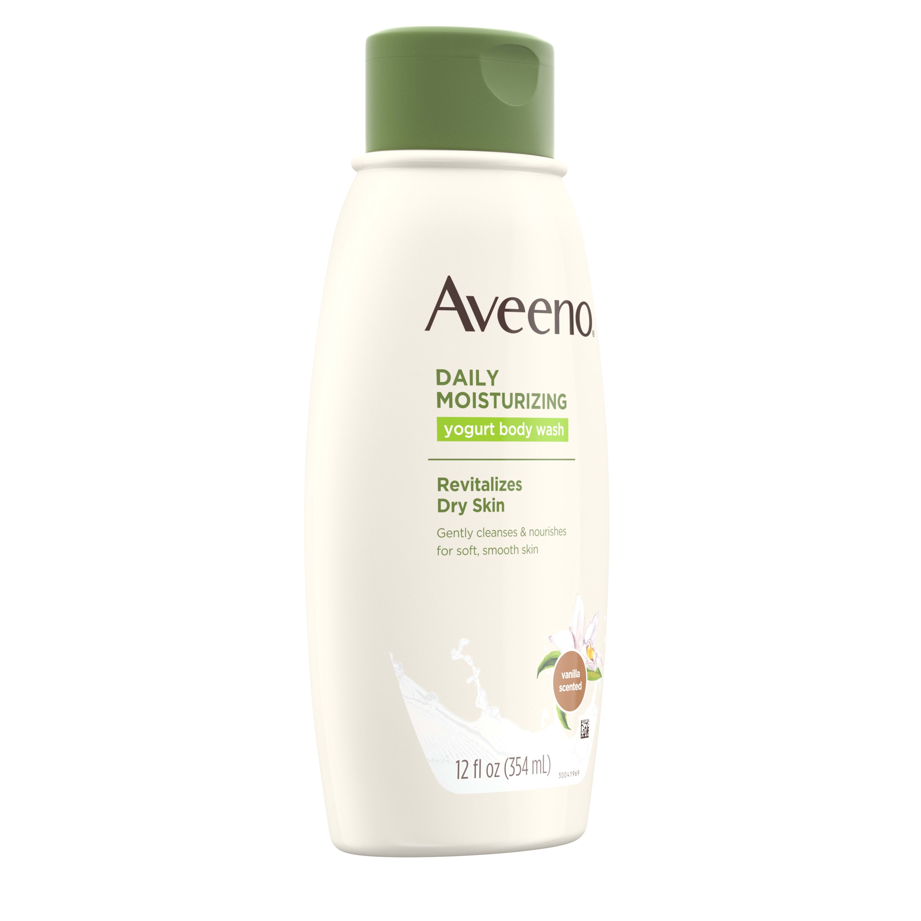 Aveeno Daily Moisturizing Yogurt Body Wash for Dry Skin, 12 fl. oz | MTTS363