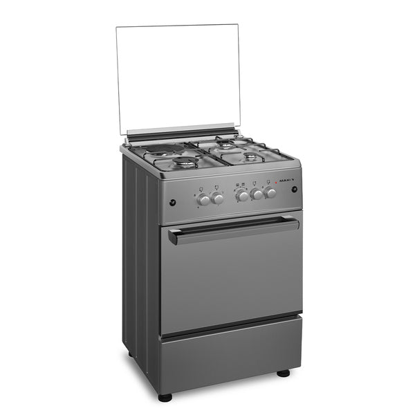 Maxi 60*60 (3+1) Burner Gas Cooker INOX | FNLG264