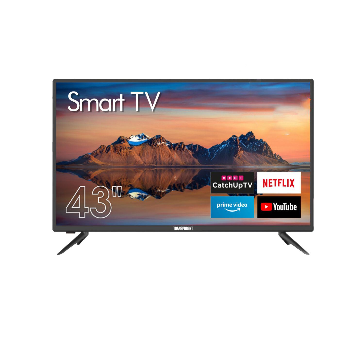 TRANSPARENT 43 Inches Television (E43B71B) Smart TV | HBNG80a