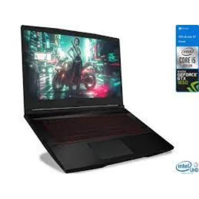 MSI GAMING GF63 10SCXR 10th gen, intel i5, 256ssd, 8gb, 4gb Nvidia GeForce GTX 1650, 15inch, webcam, Bluetooth, windows 10 home – Gaming Laptop  | PPLG235a