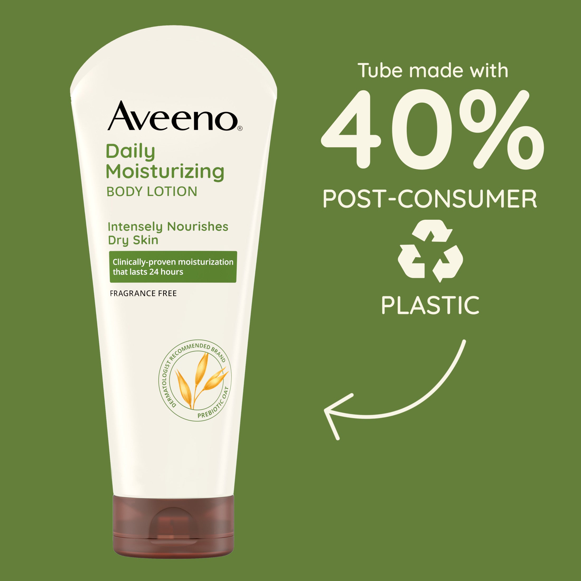 Aveeno Daily Moisturizing Lotion with Oat for Dry Skin, 8 fl. oz | MTTS343