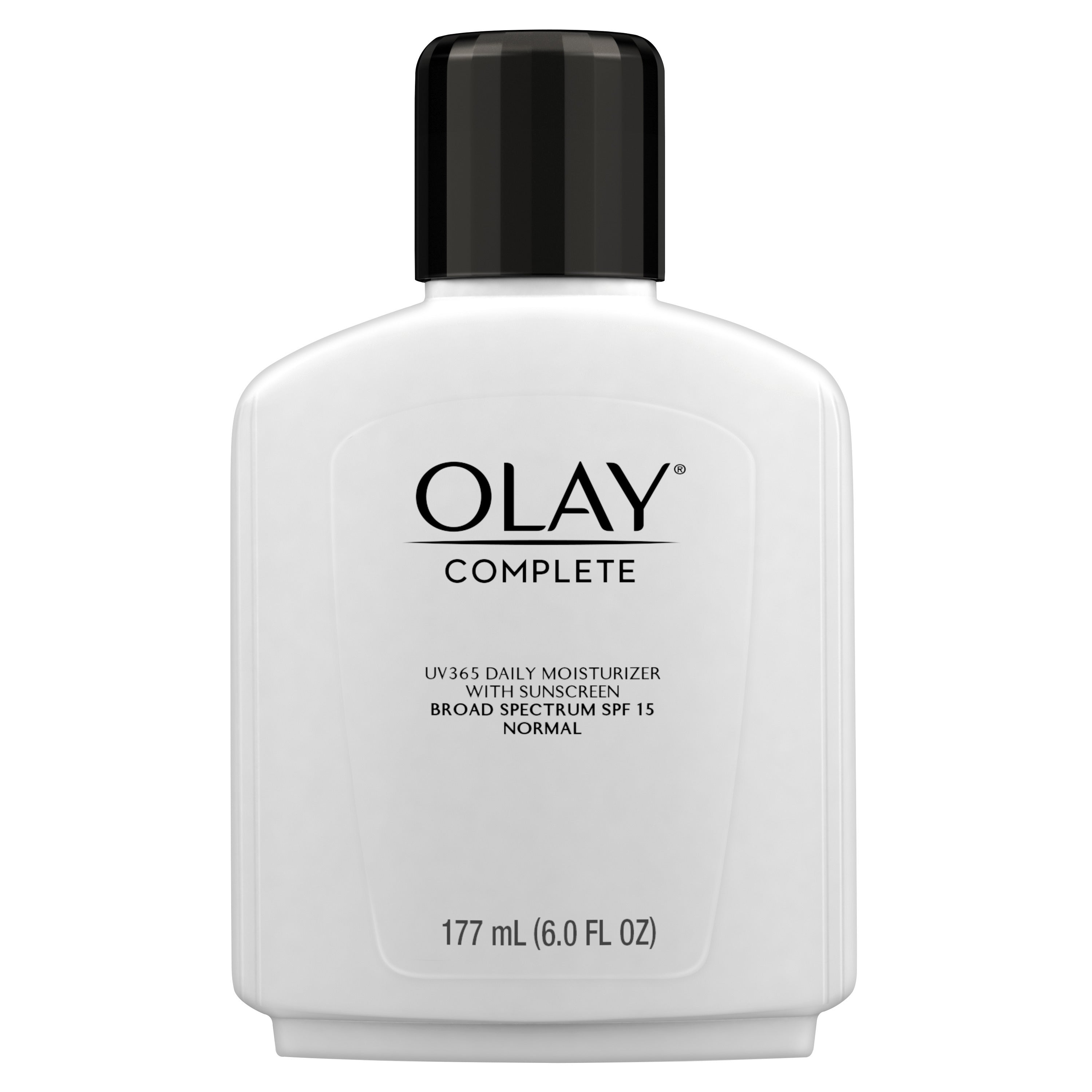 Olay Complete Lotion Moisturizer with SPF 15 Sun Protection for Normal Skin, 6.0 fl oz | MTTS316