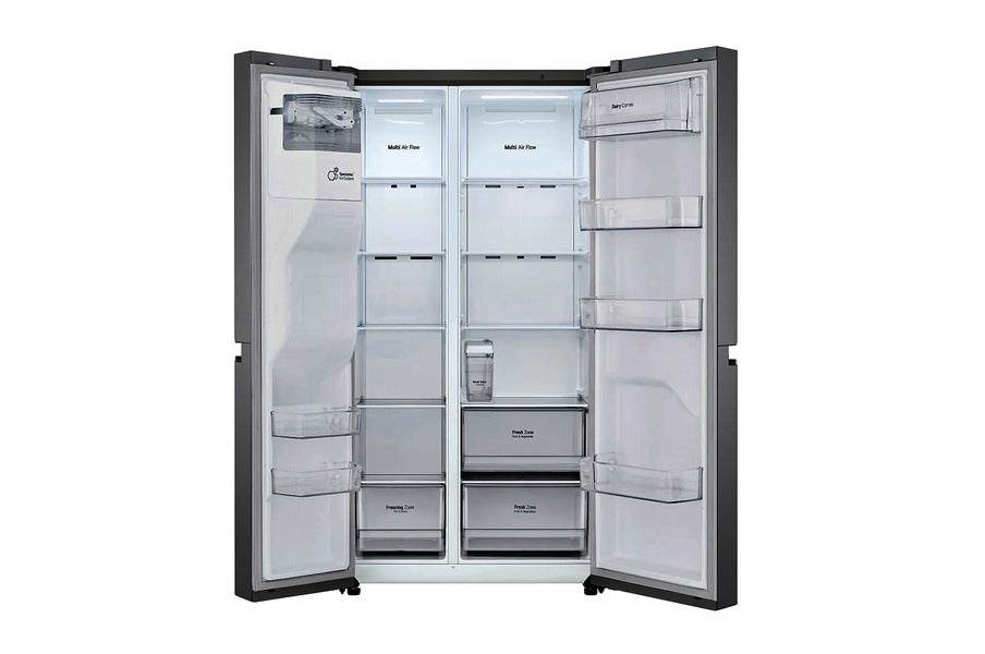 LG GC-L257SLRL 674L Side by Side Refrigerator | FNLG185a