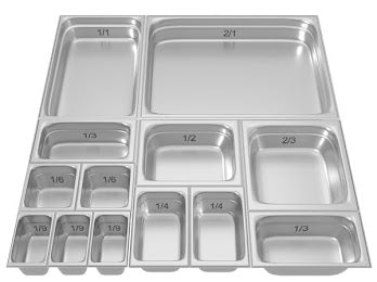 Stainless Steel GN Container and Pans for Hotels and Restaurants | TCHG201a