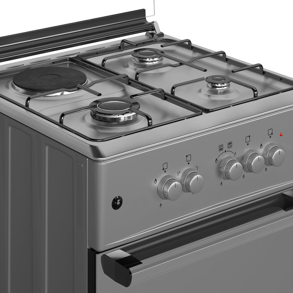 Maxi 60*60 (3+1) Burner Gas Cooker INOX | FNLG264