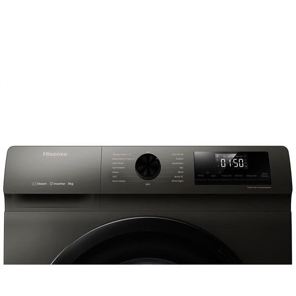 Hisense WFQP8014T 8KG Front Load Washing Machine - AGT Plaza - One Stop Marketplace