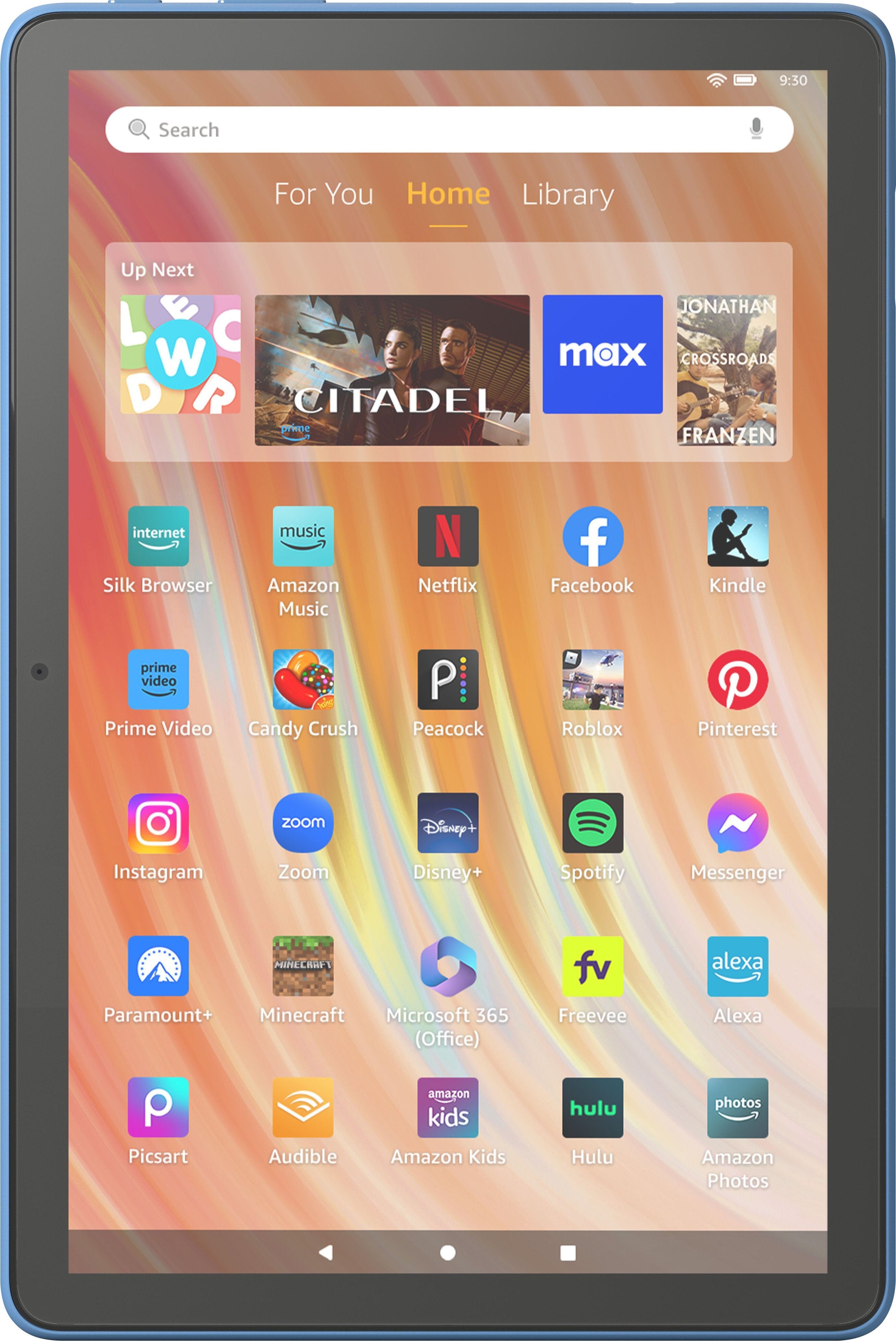 Amazon - Fire HD 10 - 10.1" Tablet (2023 Release) - 64GB - Ocean | BBSS40A