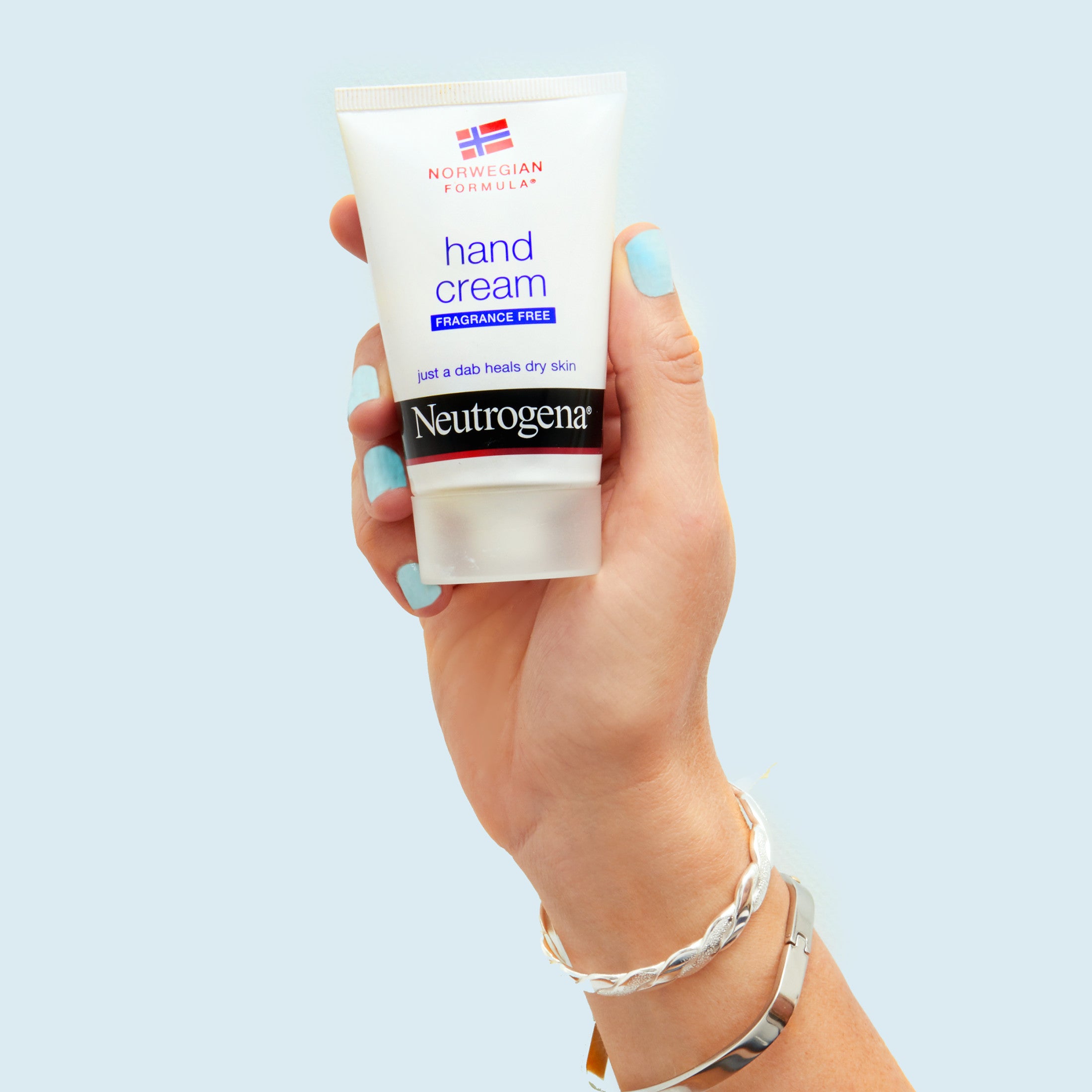 Neutrogena Norwegian Formula Dry Hand and Body Cream, Fragrance-Free Lotion, 2 oz | MTTS264