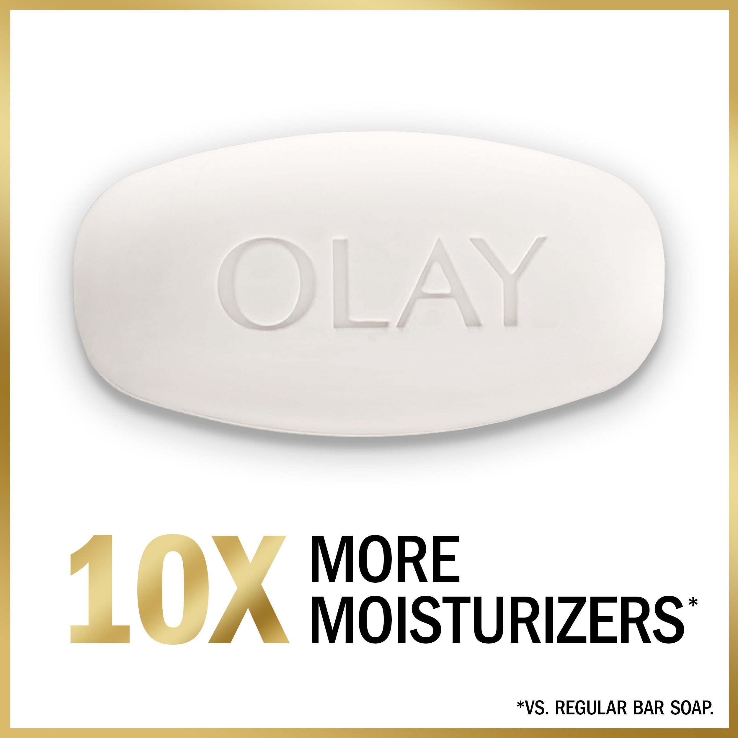 Olay Age Defying Bar Soap with Vitamin E and Vitamin B3 Complex Beauty Bars 3.75 oz, 8 Count | MTTS334