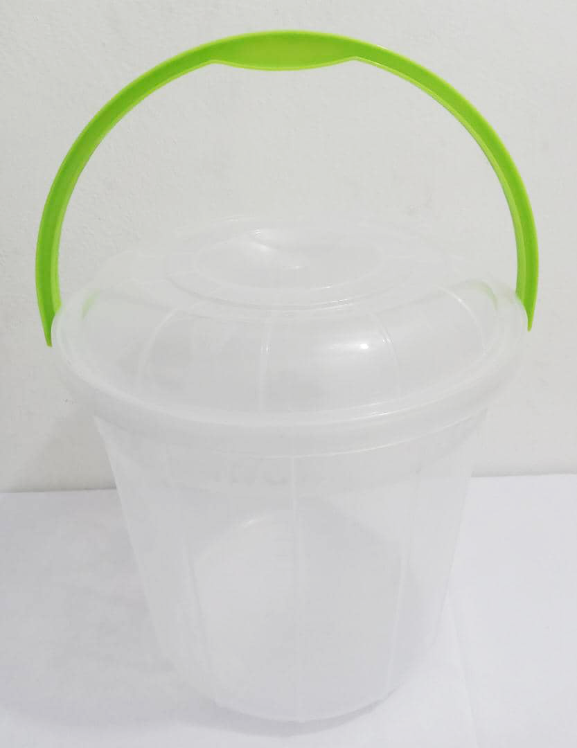 White Baby Care Bucket, 21L |AGL11a