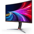 AOC C27G2Z 27″ Curved Frameless Ultra-Fast Gaming Monitor, FHD 1080p, 0.5ms 240Hz, Free Sync, HDMI/DP/VGA, Height Adjustable, Black  | PPLG573a