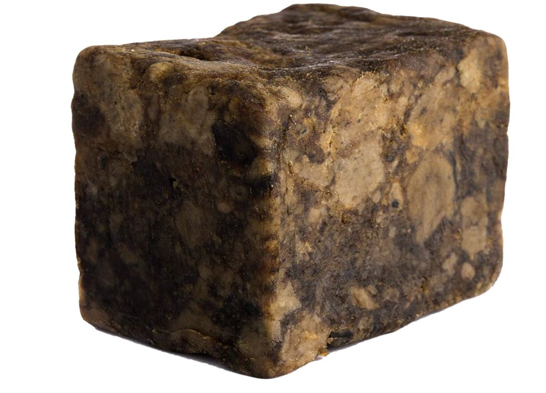 Authentic Raw African Black Soap 8oz | AFRS208