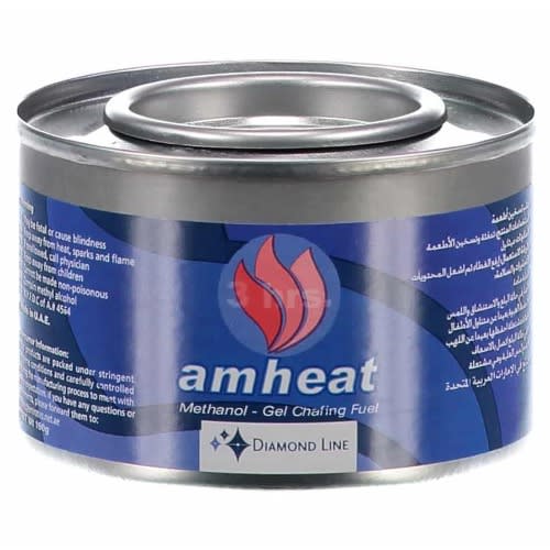Amheat Methanol Chafing Fuel Gel – Burns For 6 Hours For Restaurants and Outdoor | TCHG193a