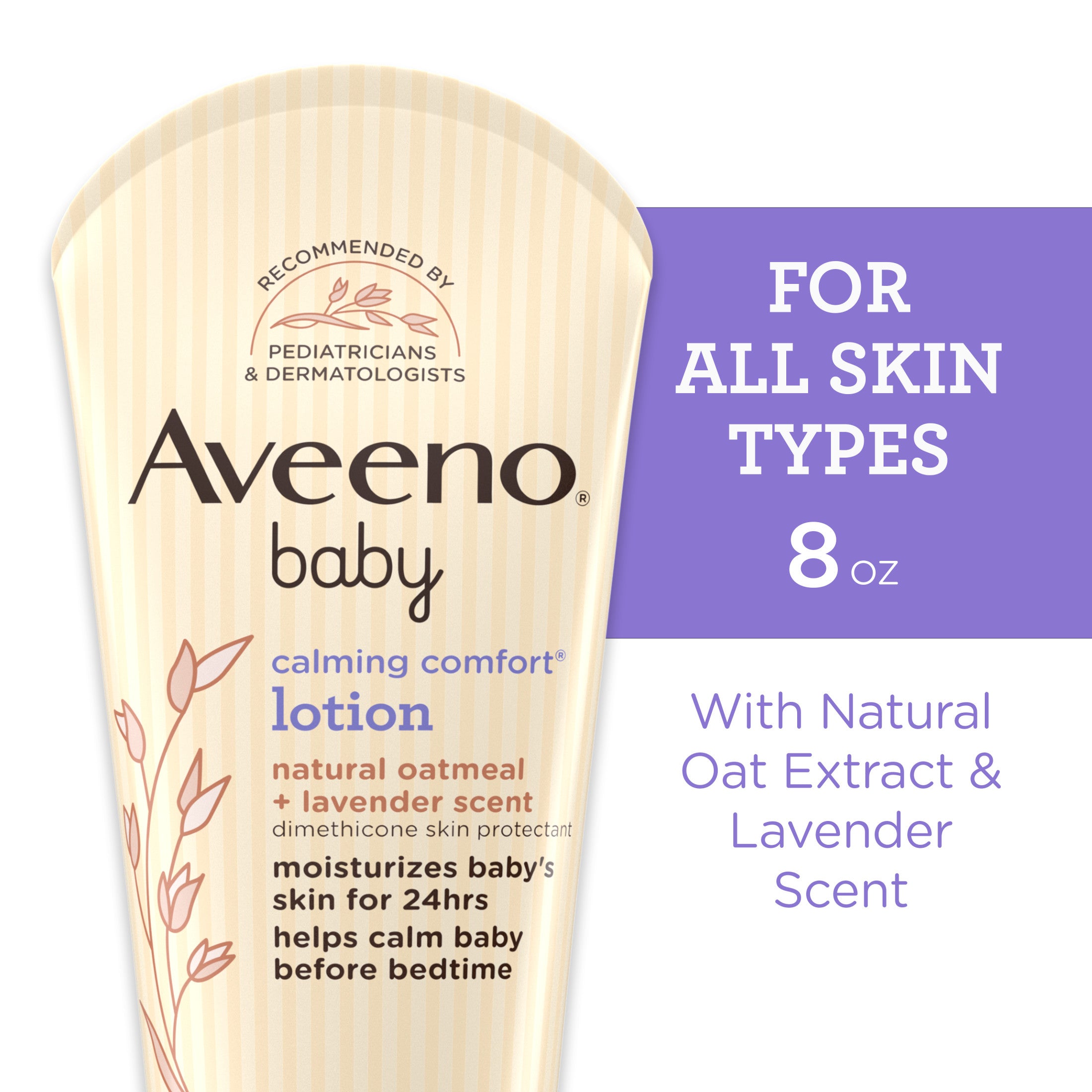 Aveeno Baby Calming Comfort Moisturizing Body Lotion, 8 fl. oz | MTTS350