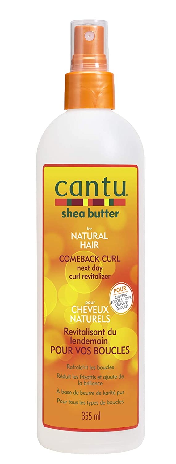 Cantu Shea Butter Natural Comeback Curl (Next Day Curl revitalizer) 12oz | AFRS121