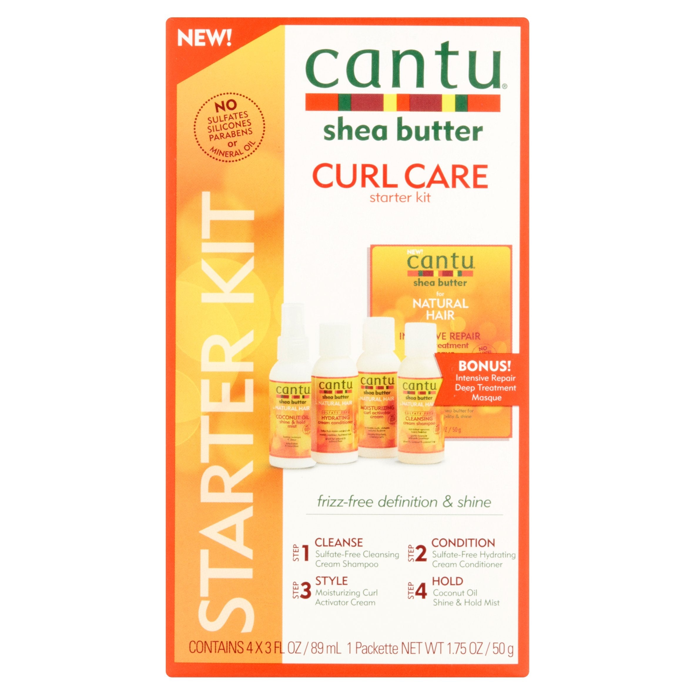 Cantu Shea Butter Natural Curl Care Kit | AFRS119
