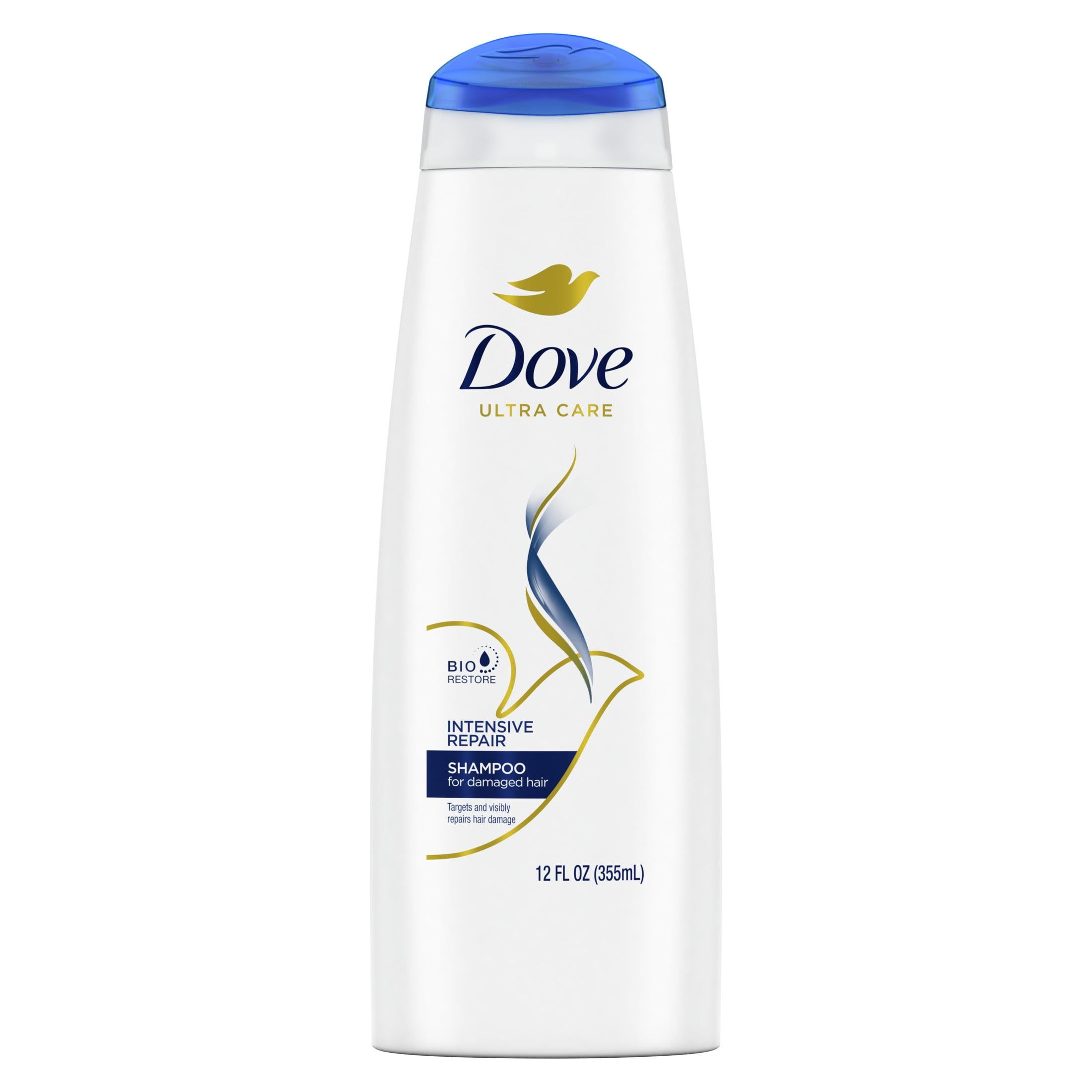 Dove Ultra Care Nourishing Intensive Repair Daily Shampoo for Damaged Hair, 12 fl oz | MTTS449