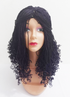 Long Curly Wavy Ends Hand Braided Wig | EGN4a