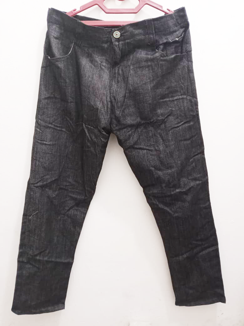 Fancy Plain Jeans Trouser Pants | EMY4b