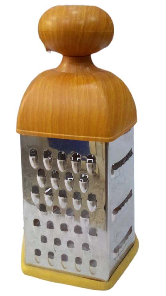Stainless Steel Grater With Wooden Handle, Medium Size | TCHG275a