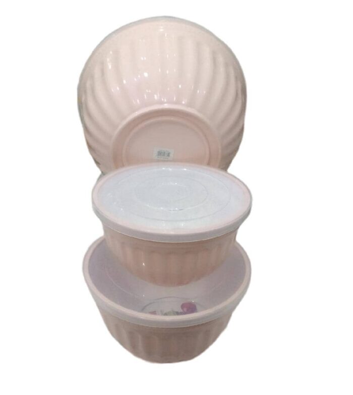 Top Quality 4 Piece Acrylic Mixing Bowl with Lid | TCHG309a