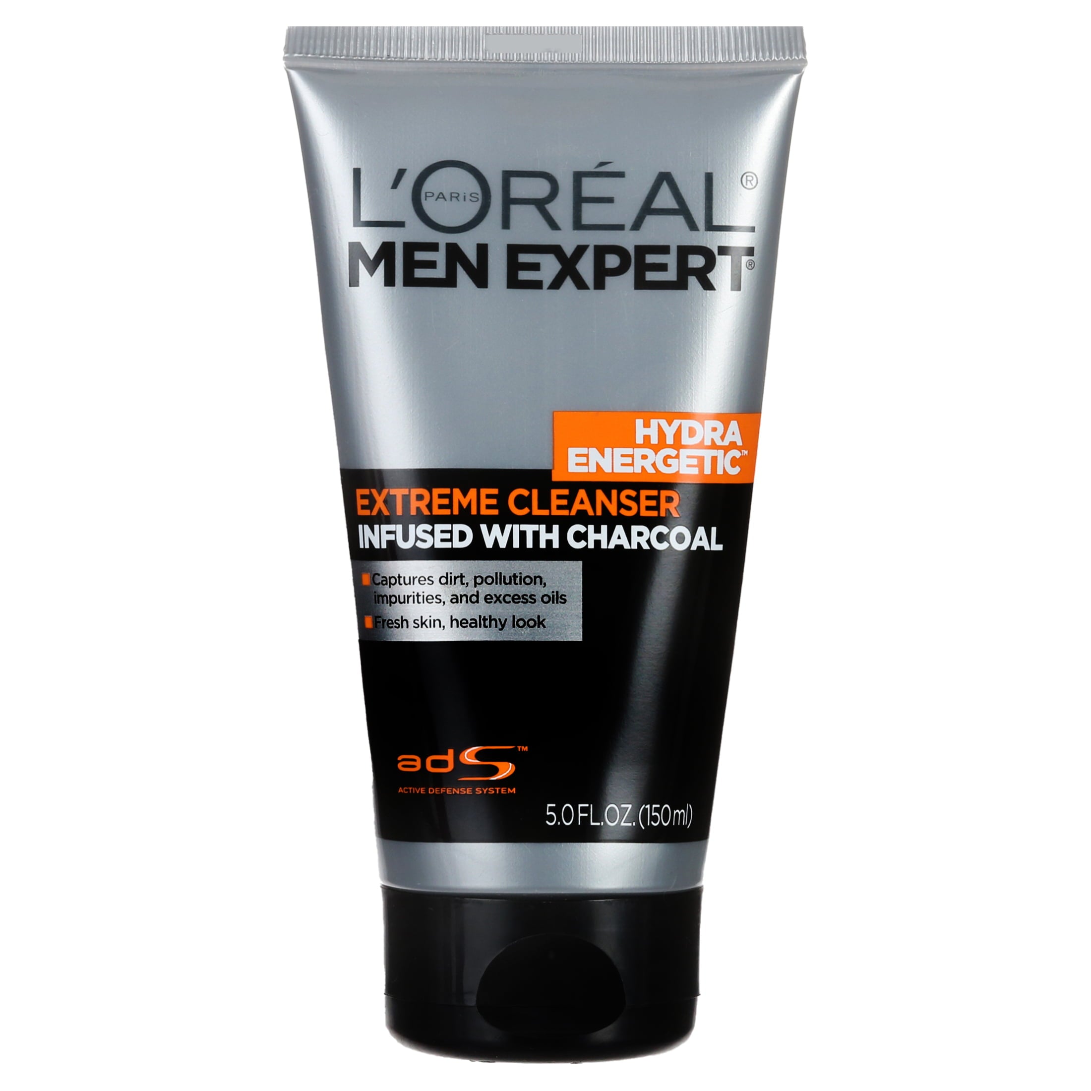 L'Oreal Paris Men Expert Hydra Energetic Extreme Cleanser Infused with Charcoal, 5 fl oz | MTTS399