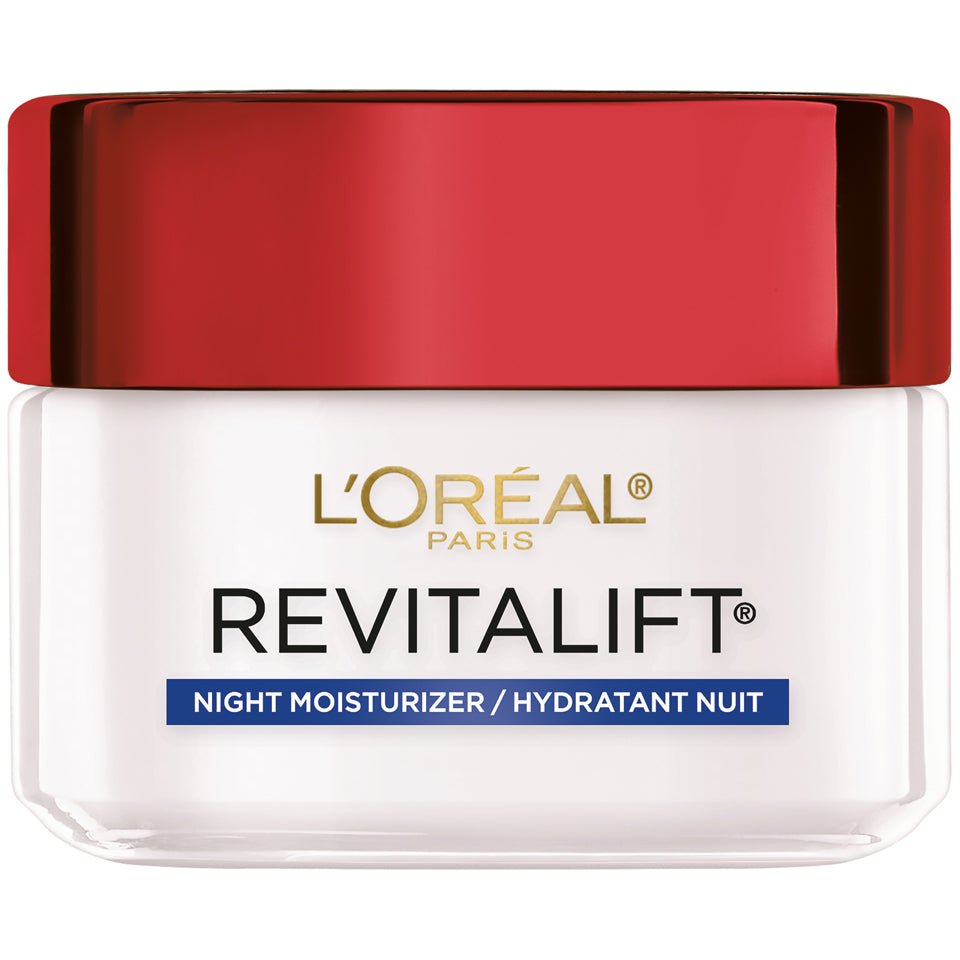 L'Oreal Paris Revitalift Night Moisturizer Anti Wrinkle Firming, 1.7 oz | MTTS407