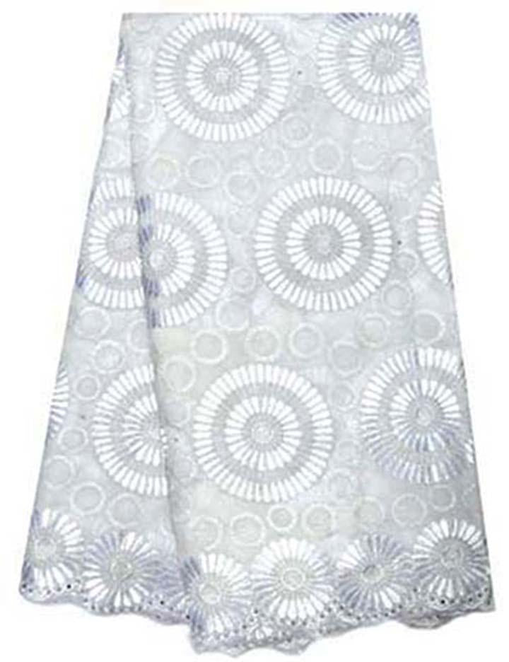 Designer Lace Fabric (5 Yards Per Piece) | LDD4014 | AFRS373