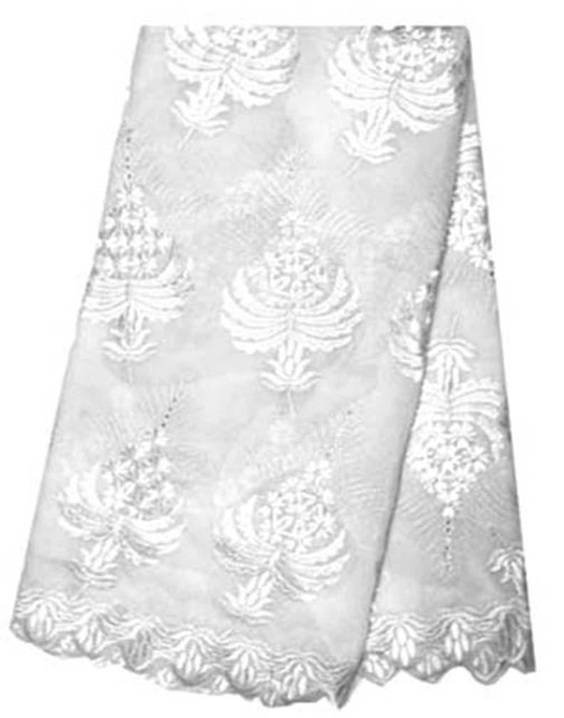 Designer Lace Fabric (5 Yards Per Piece)| LDD405 | AFRS382
