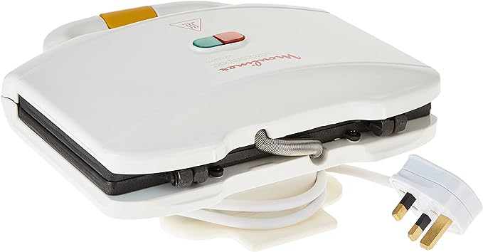 Moulinex Sandwich Maker – Ultracompact, 2 Slice for Homes, Hotels, and Restaurants | TCHG35a