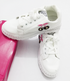 Fancy Super Comfy White Sports Canvas Sneakers | NSM2b