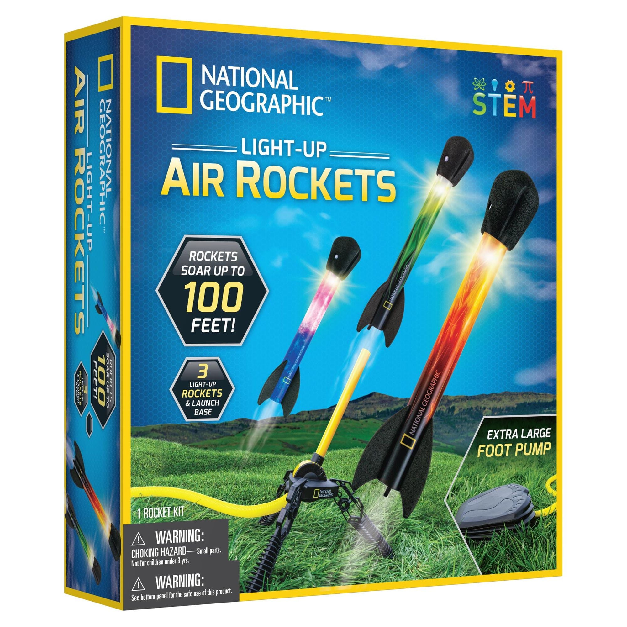 National Geographic Ultimate LED Rocket Science Set for Teen or Kids 8 Years and up | MTTS185
