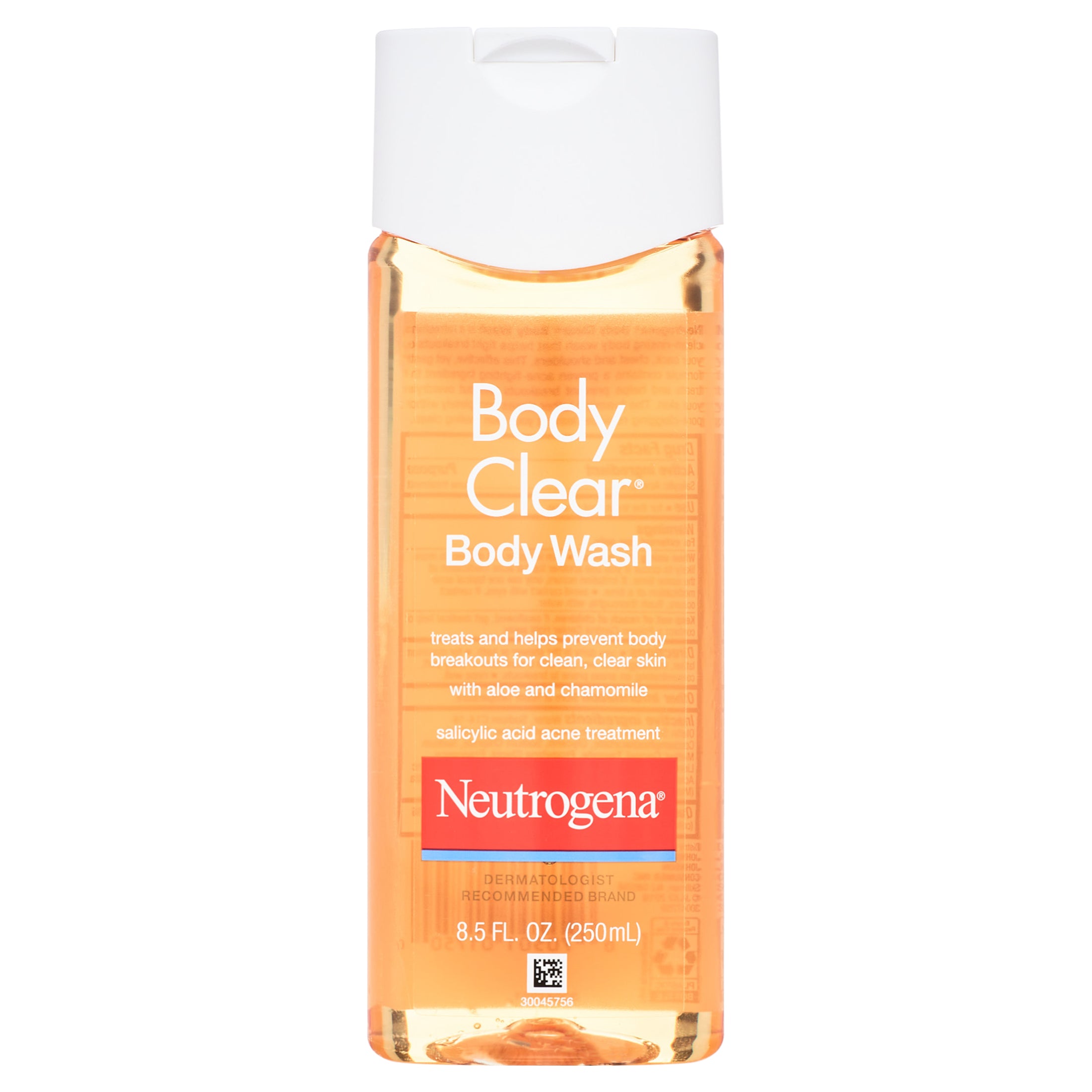 Neutrogena Body Clear Acne Body Wash, 2% Salicylic Acid, 8.5 fl. oz | MTTS250