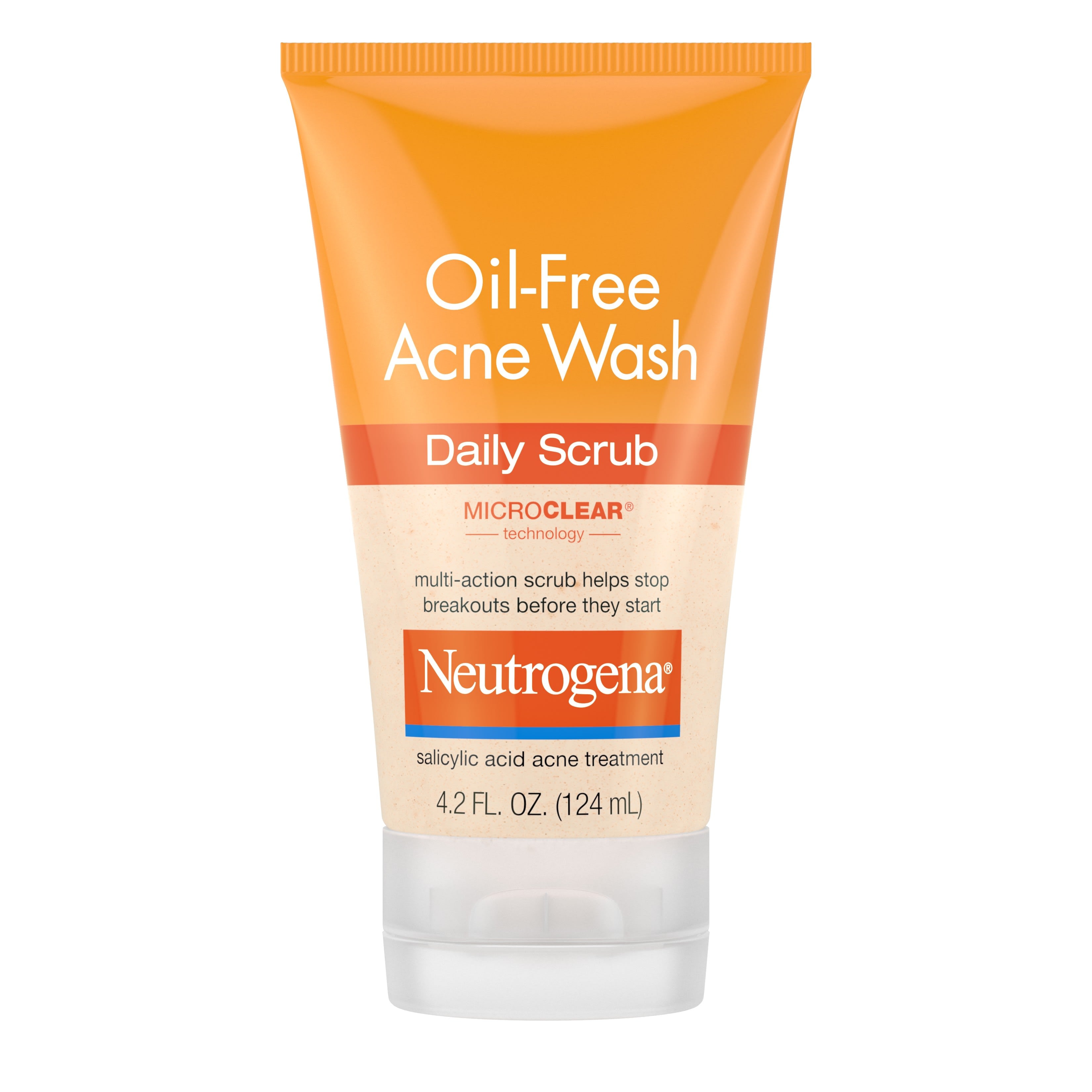 Neutrogena Oil-Free Acne Face Scrub with 2% Salicylic Acid, 4.2 fl. oz | MTTS285