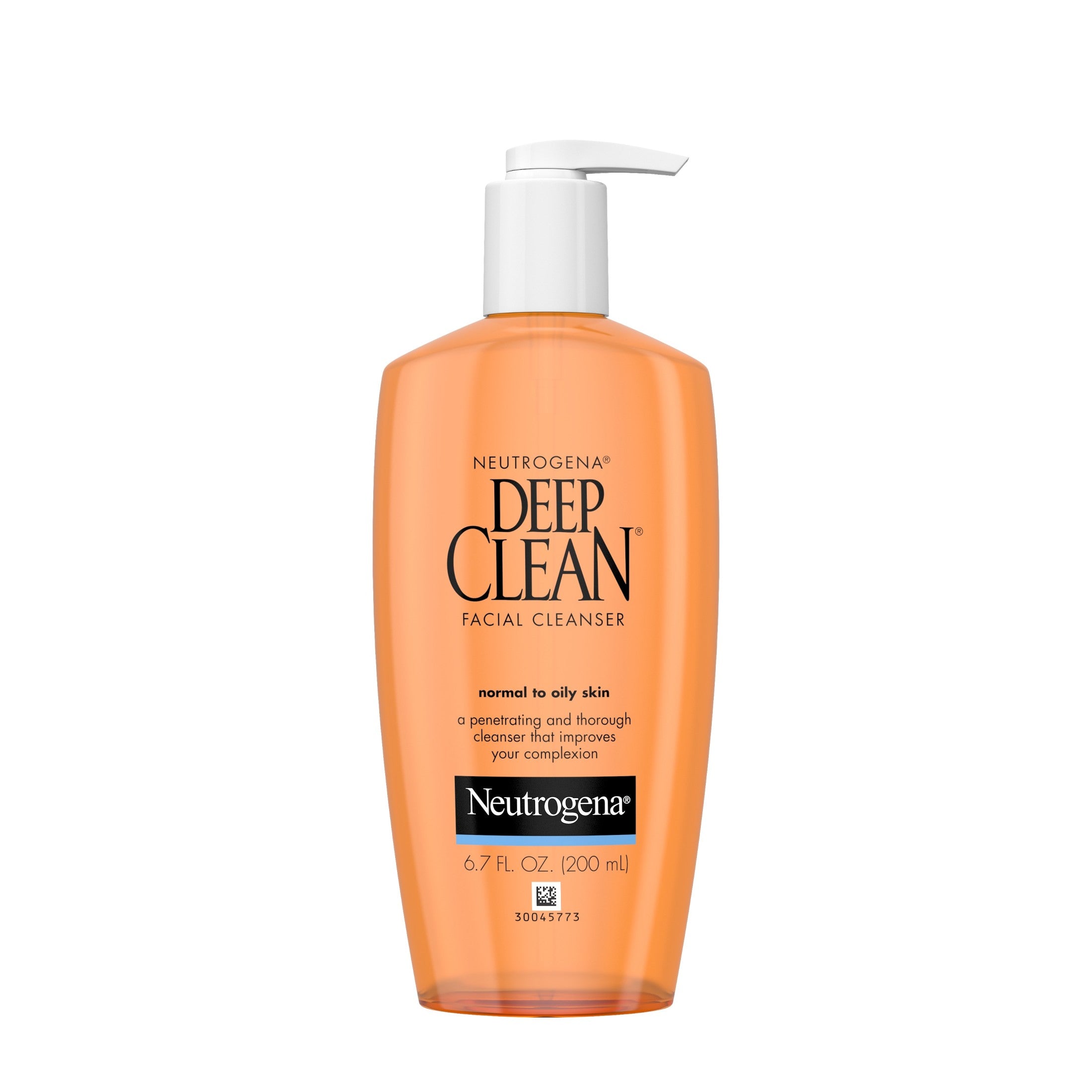Neutrogena Oil-Free Deep Clean Daily Facial Cleanser, Face Wash, 6.7 fl. oz | MTTS275